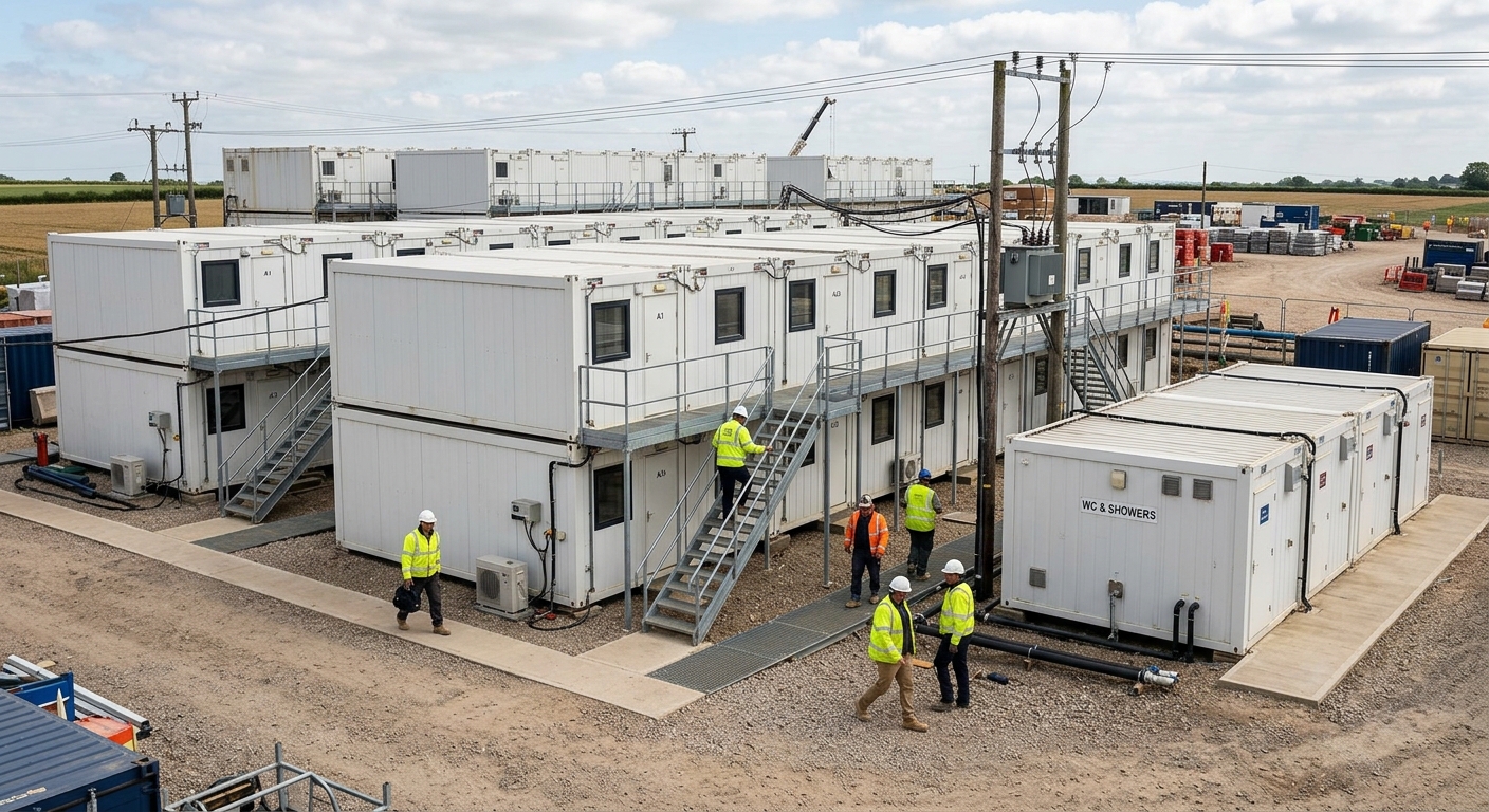 Saudi Labor Accommodation Camp