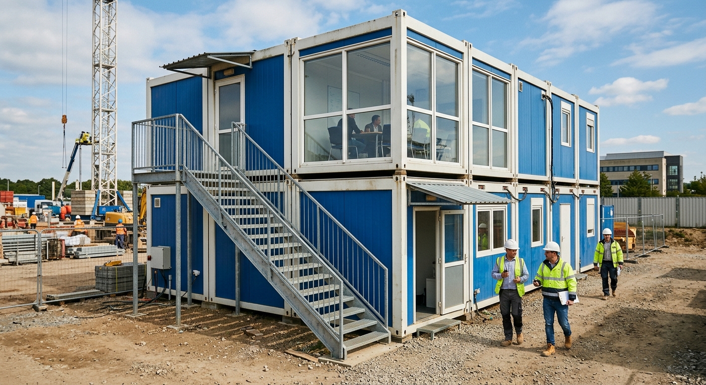 UAE Two-Story Site Office